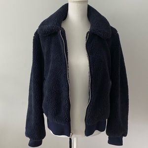 Gap Teddy Bear Bomber Jacket